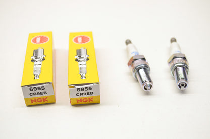 New OEM Yamaha NGK Spark Plugs Qty 2 NOS