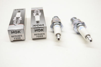 New OEM Yamaha NGK Spark Plugs Qty 2 NOS