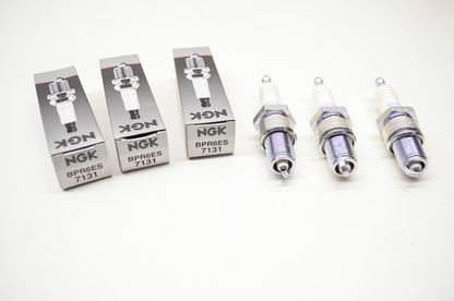 New Yamaha NGK Spark Plugs Qty 3 NOS