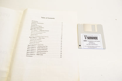 Service Diagnostic Software Kit NOS