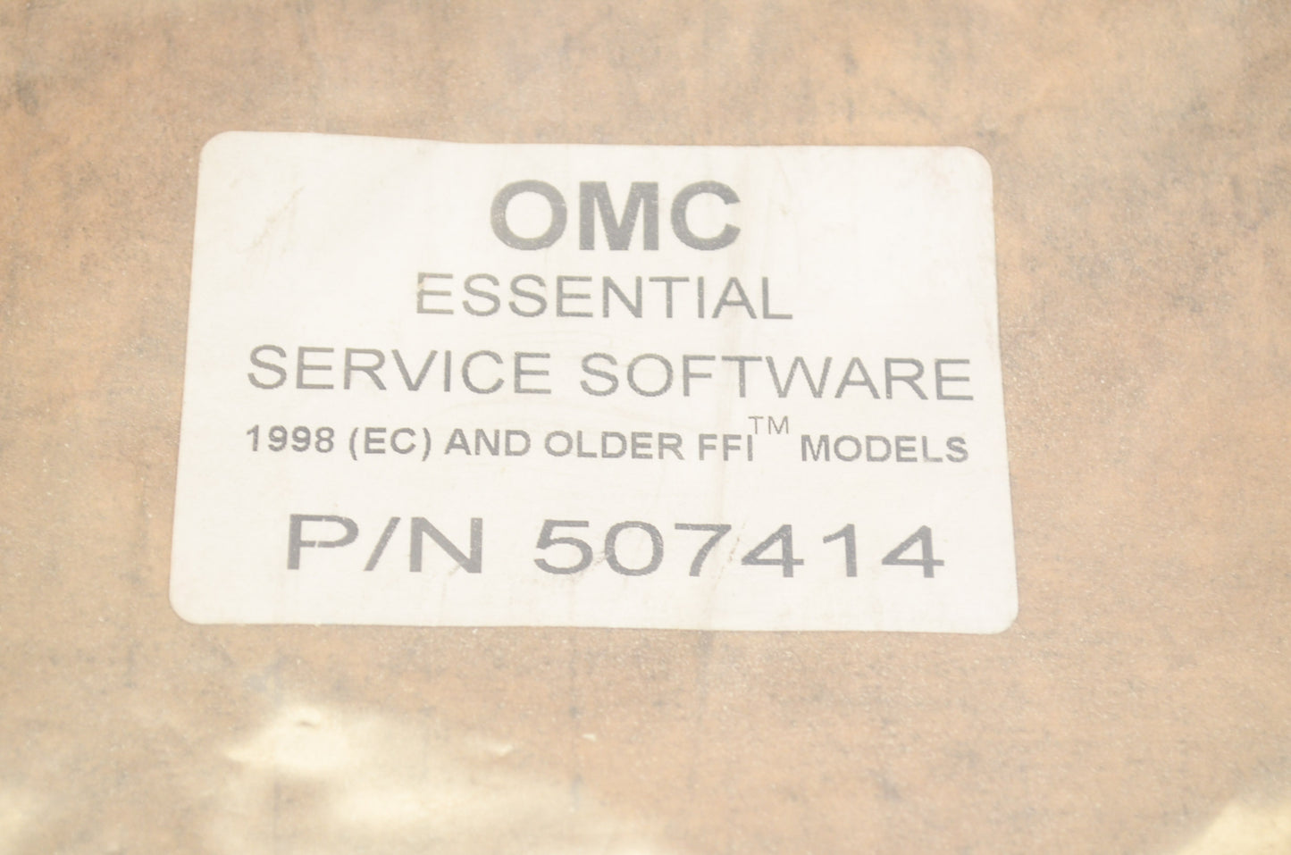 Service Diagnostic Software Kit NOS