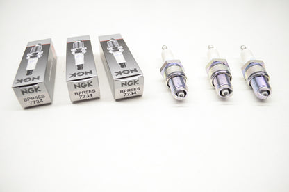 New Yamaha NGK Spark Plugs Qty 3 NOS