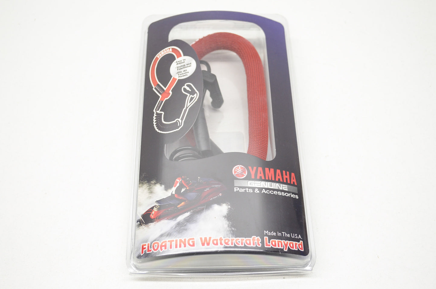 OEM Yamaha MWV-LANCD-00-RD Red Lanyard NOS