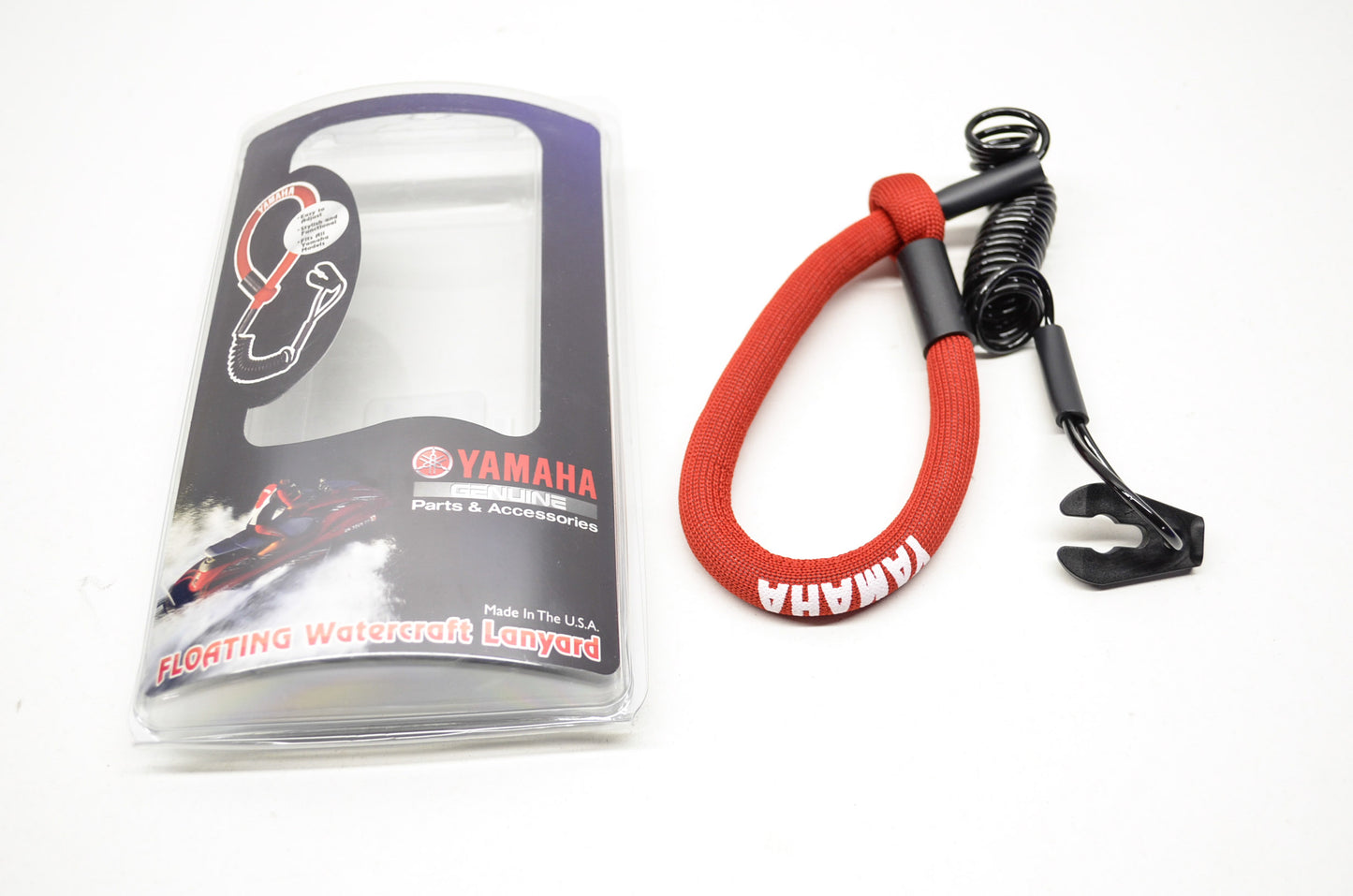 OEM Yamaha MWV-LANCD-00-RD Red Lanyard NOS