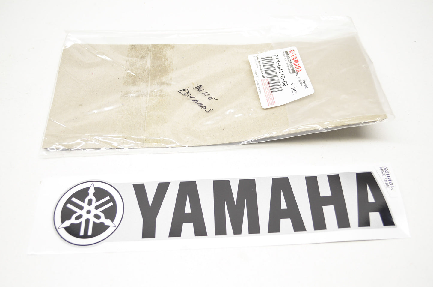 OEM Yamaha F1X-U411C-60-00 Yamaha Emblem NOS
