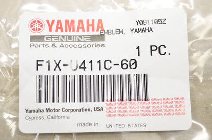 OEM Yamaha F1X-U411C-60-00 Yamaha Emblem NOS