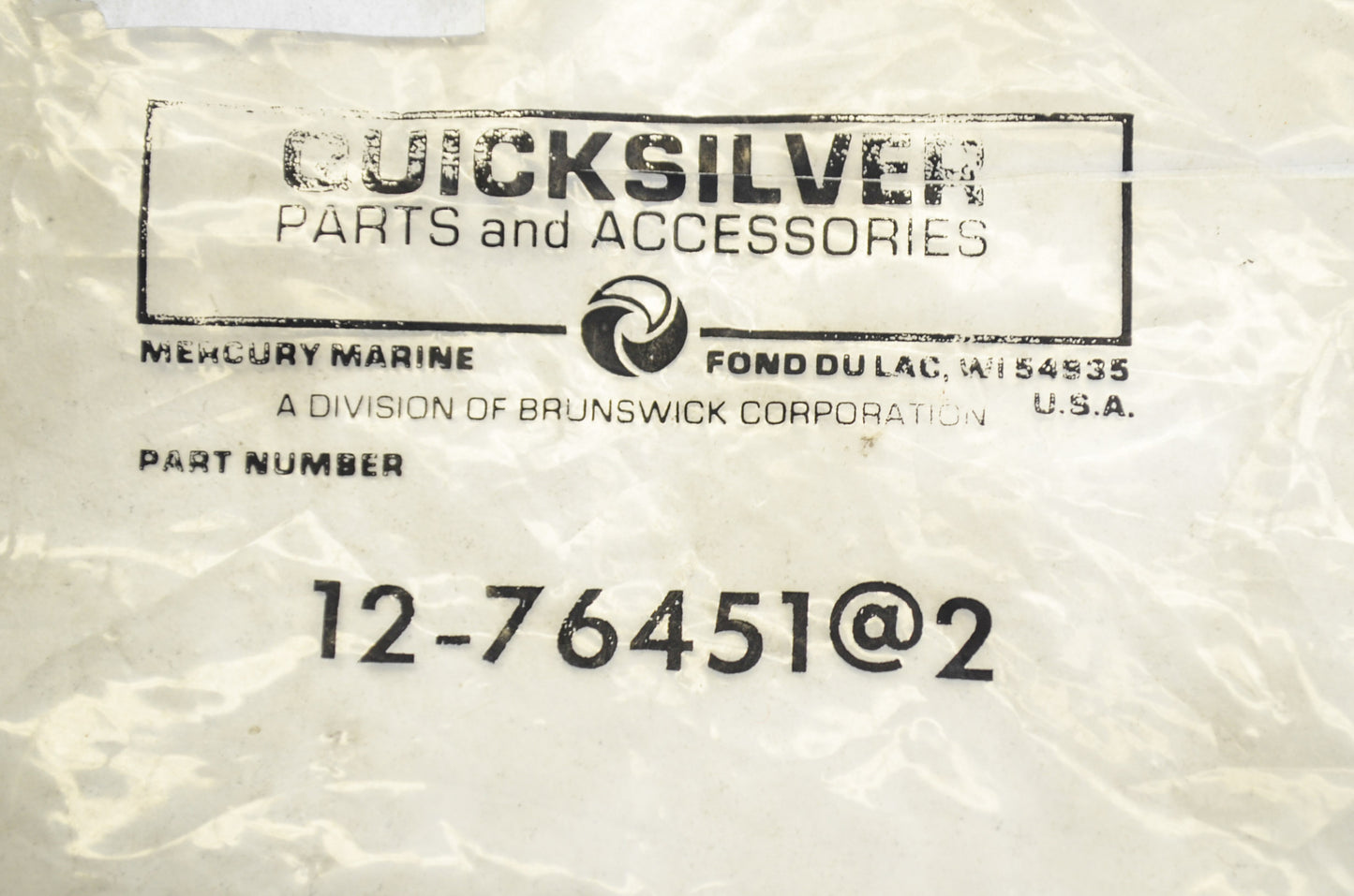 New OEM Mercury Washer QTY 2 NOS