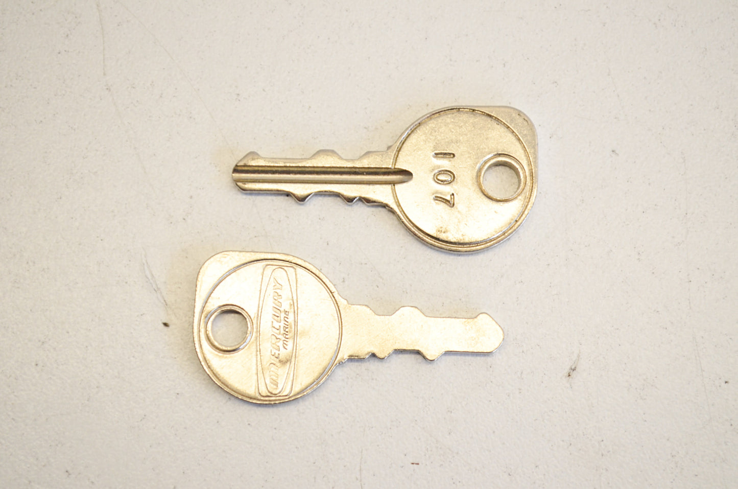 New OEM Mercury Key 107 QTY 2 NOS