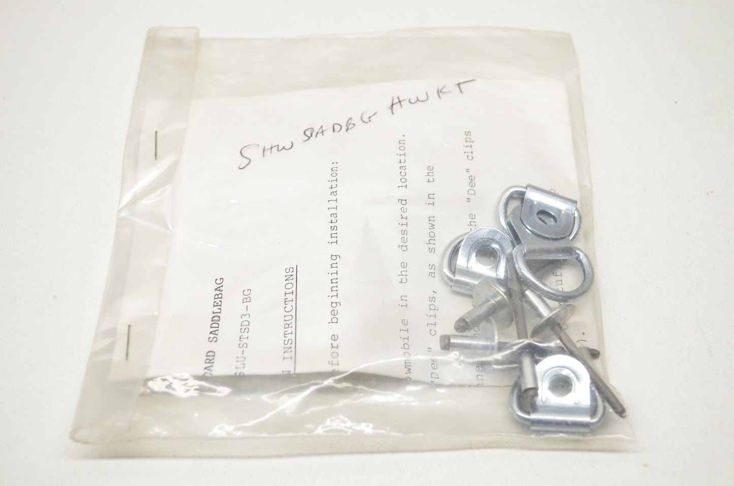 OEM Yamaha SHW-SADBG-HW-KT Standard Saddlebag Hardware Kit NOS