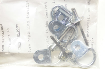 OEM Yamaha SHW-SADBG-HW-KT Standard Saddlebag Hardware Kit NOS