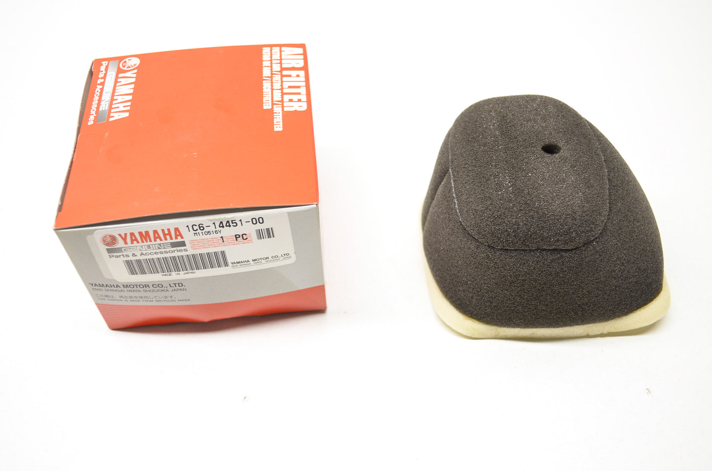 OEM Yamaha 1C6-14451-00-00 Air Cleaner Element NOS