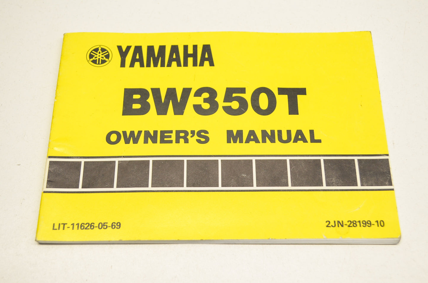 New OEM Yamaha BW350T Owner's Manual NOS