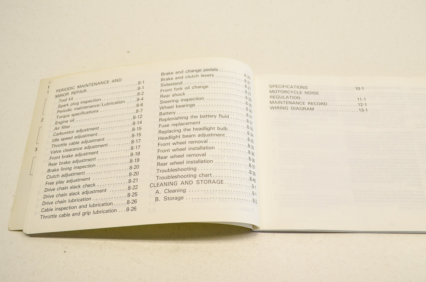 New OEM Yamaha BW350T Owner's Manual NOS