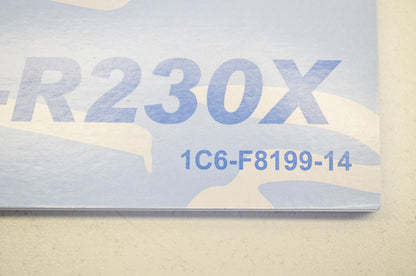 New OEM Yamaha TT-R230X Owner's Manual NOS