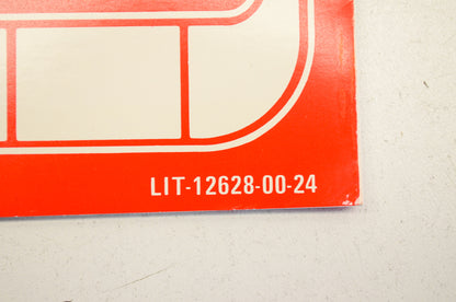 New OEM Yamaha ET340D Owner's Manual NOS