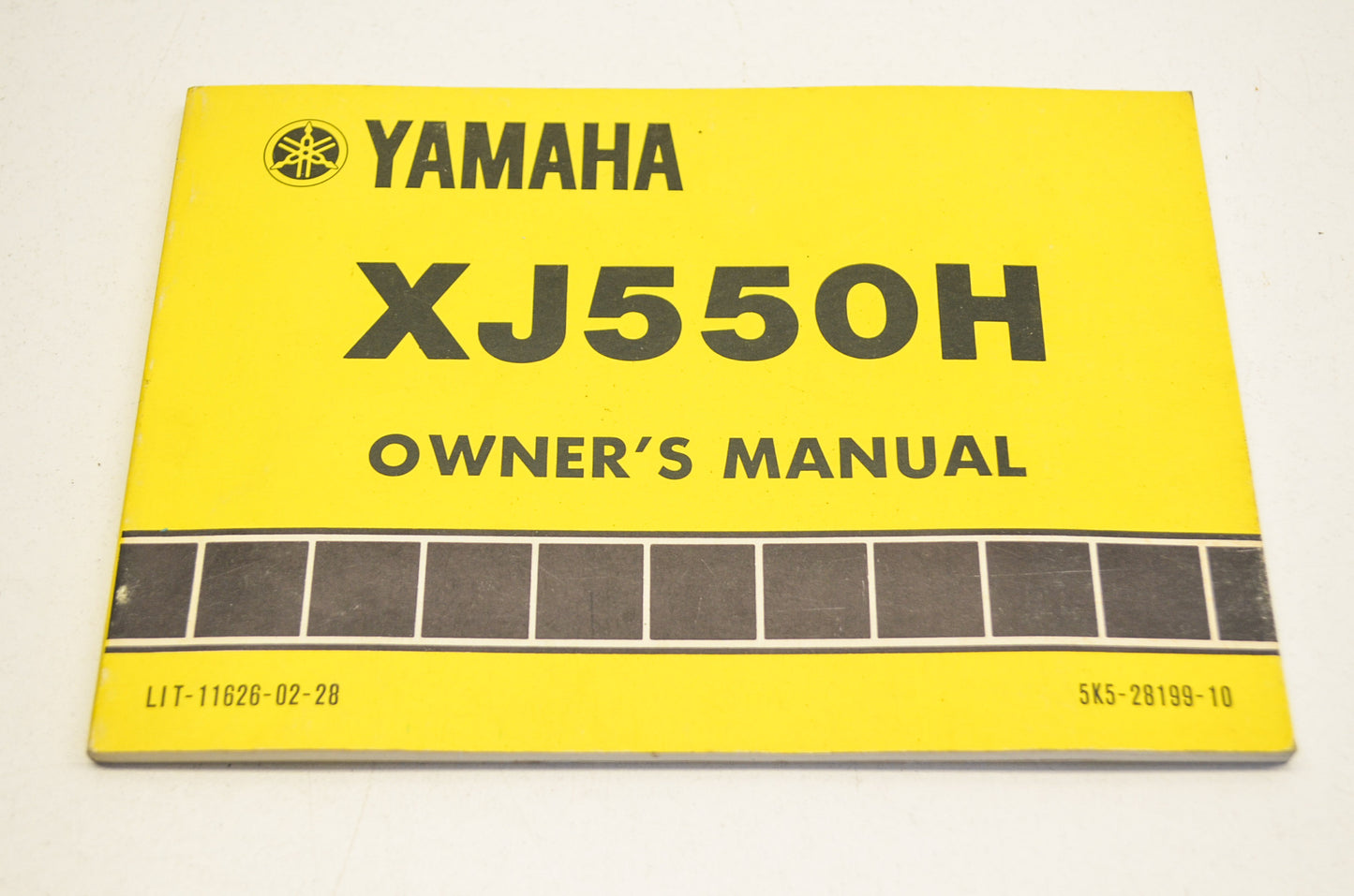 New OEM Yamaha XJ550H Owner's Manual NOS