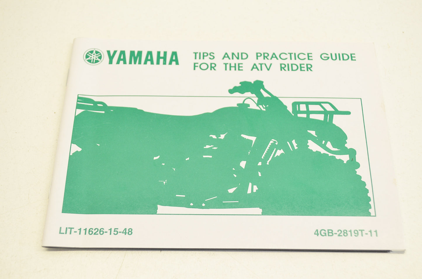 New OEM Yamaha Tips and Practice Guide for the ATV Rider NOS