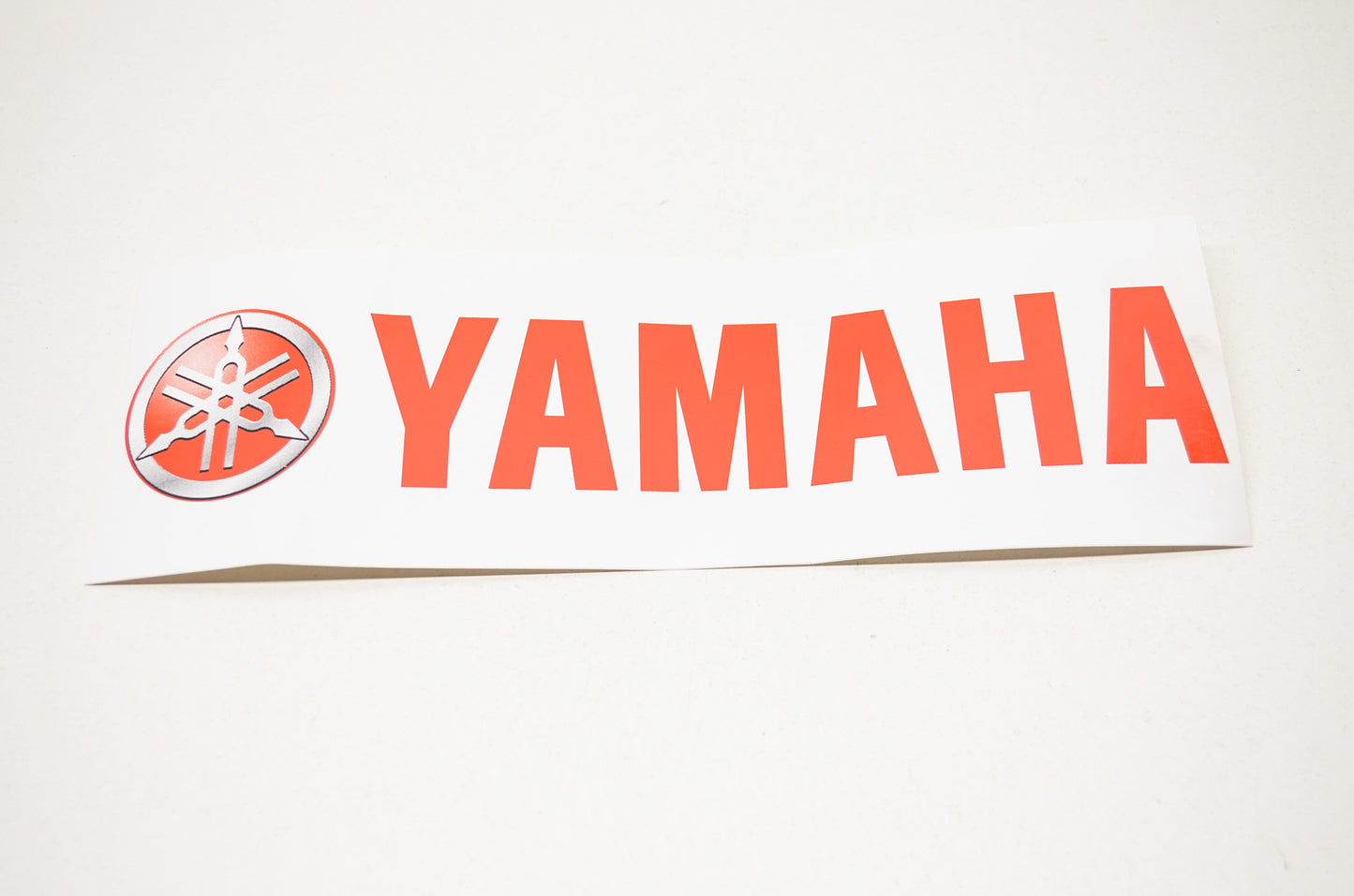 Red Logo Sticker NOS