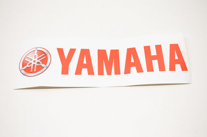 Red Logo Sticker NOS