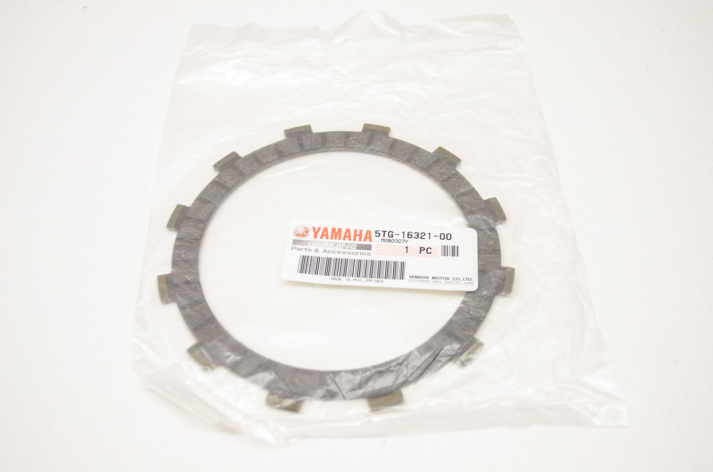 New OEM Yamaha 5TG-16321-00-00 Friction Plate NOS