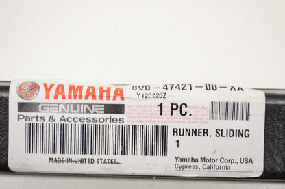 OEM Yamaha 8V0-47421-00-XX Sliding Runner 1 Qty 2 NOS