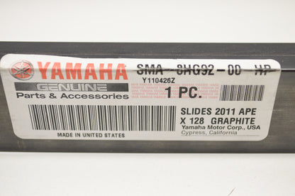 OEM Yamaha SMA-8HG92-00-HP Hi-Performance Black Slider Runner Qty 2 NOS