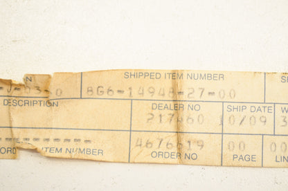 OEM Yamaha 8G6-14948-27-00 Jet