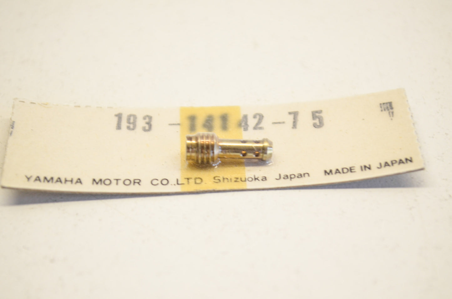 OEM Yamaha 193-14142-75-00 Pilot Jet #75 NOS