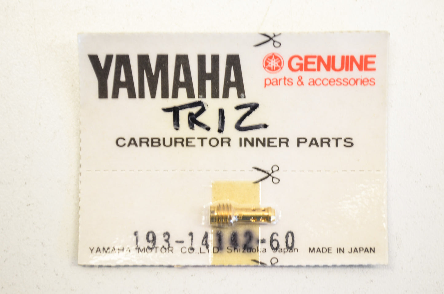 OEM Yamaha 193-14142-60-00 Pilot Jet #60 NOS