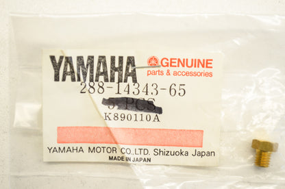 New OEM Yamaha Main Jet 130 NOS