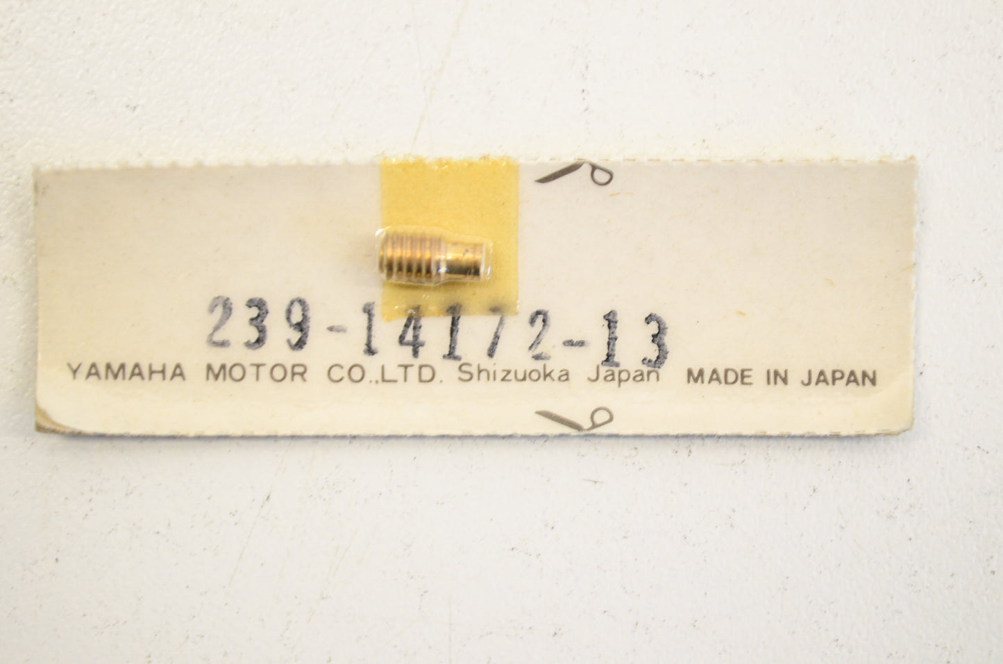 OEM Yamaha 239-14172-13-00 Air Pilot Jet #1.3 NOS