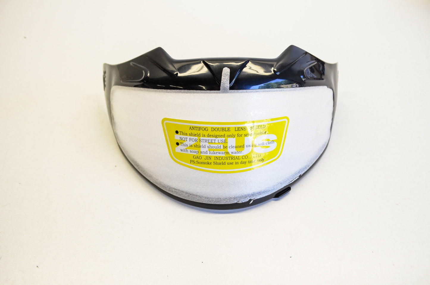 New Zeus Anti Fog Double Lens Clear Face Shield NOS