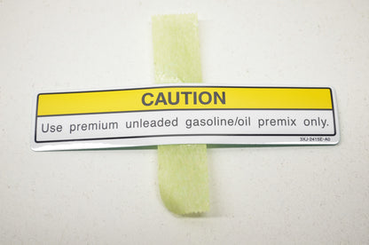 Caution Label NOS