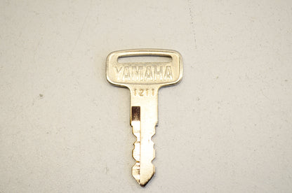 New OEM Yamaha Precut Key 1211 NOS