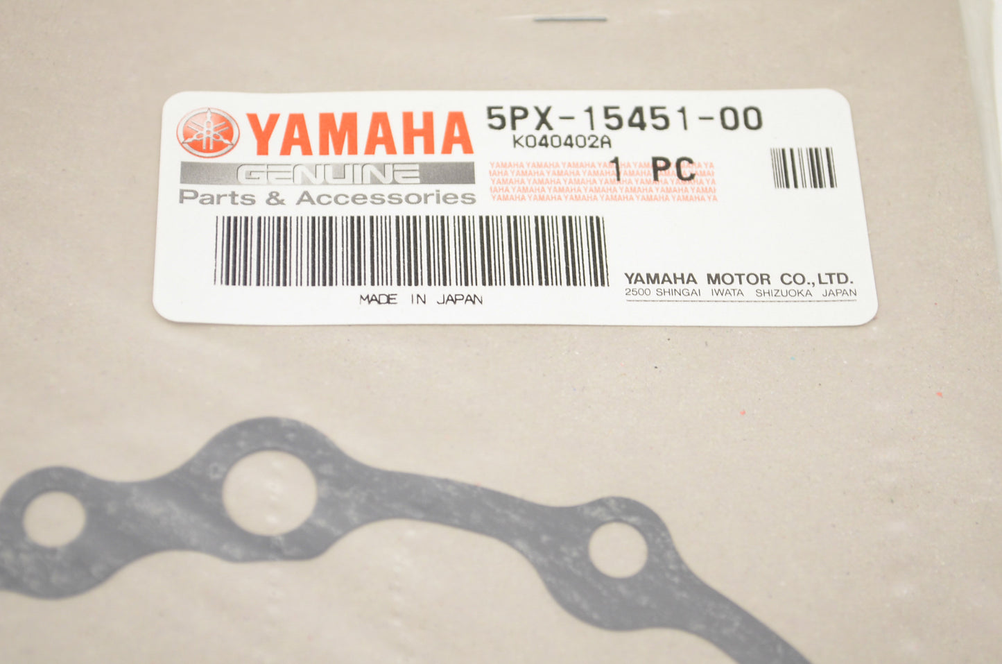 OEM Yamaha 5PX-15451-00-00 Crankcase Cover Gasket NOS