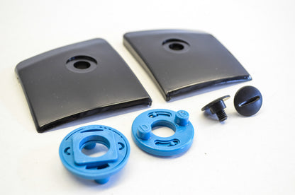 New OEM Yamaha Snowforce Helmet Pivot Kit Black NOS