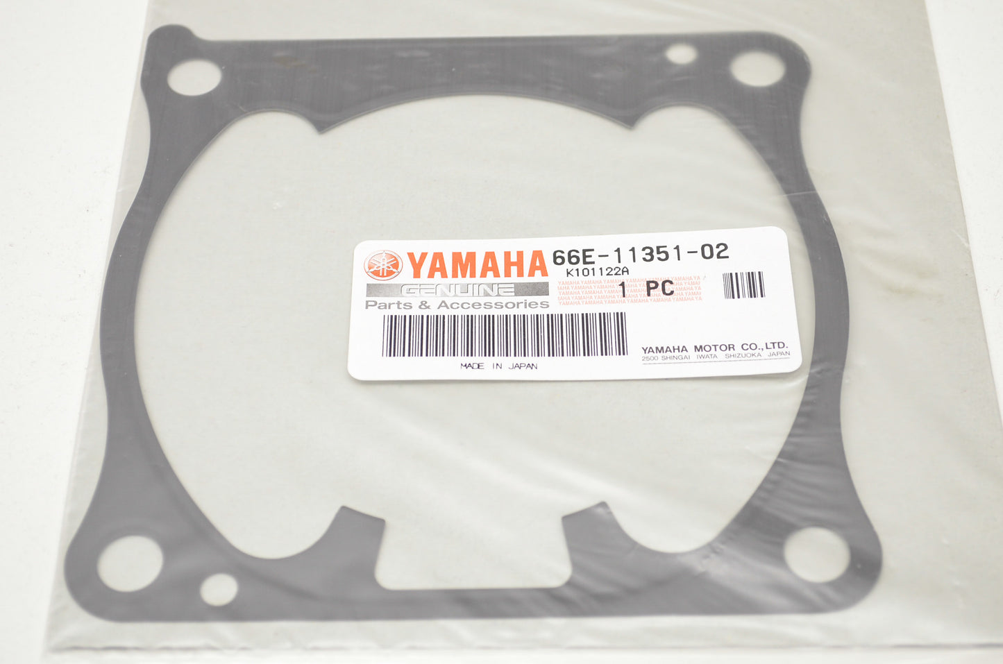 OEM Yamaha 66E-11351-02-00 Cylinder Gasket NOS