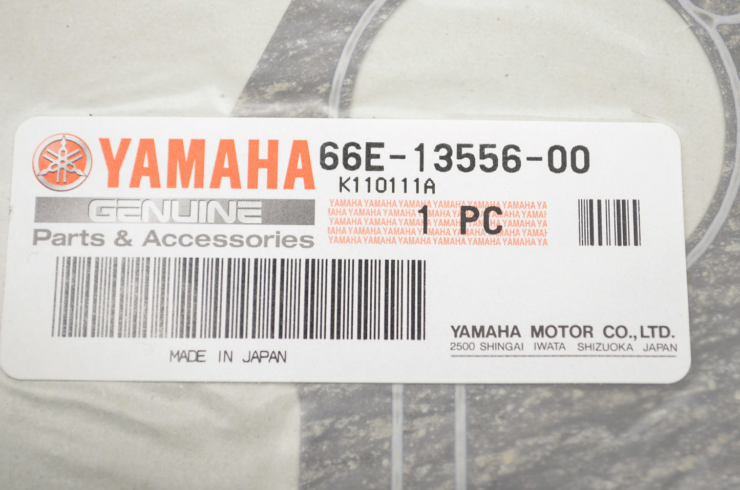 OEM Yamaha 66E-13556-00-00 Manifold Gasket NOS
