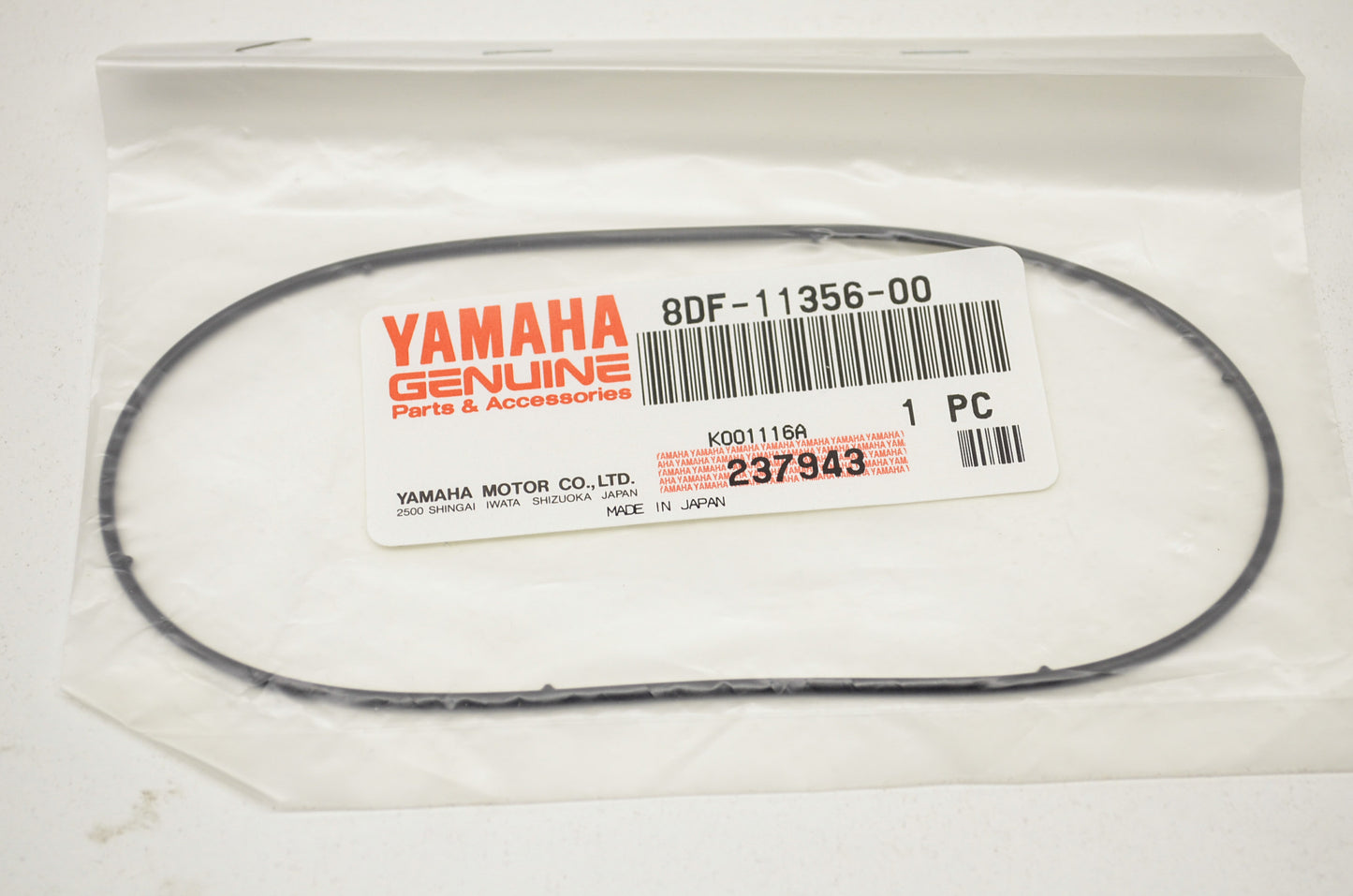 OEM Yamaha 8DF-11356-00-00 Cylinder Seal 2 NOS