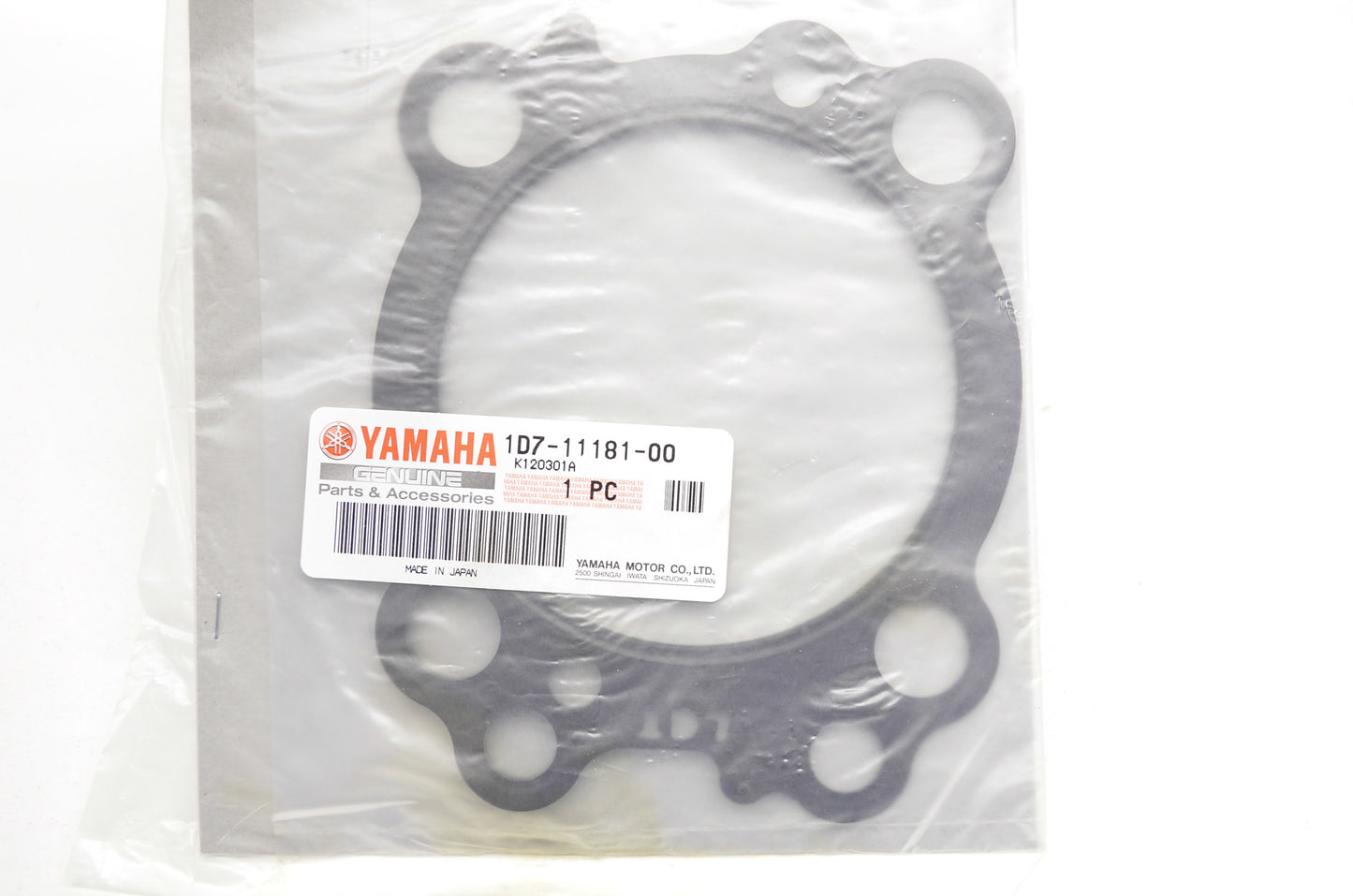 OEM Yamaha 1D7-11181-00-00 Cylinder Head Gasket NOS