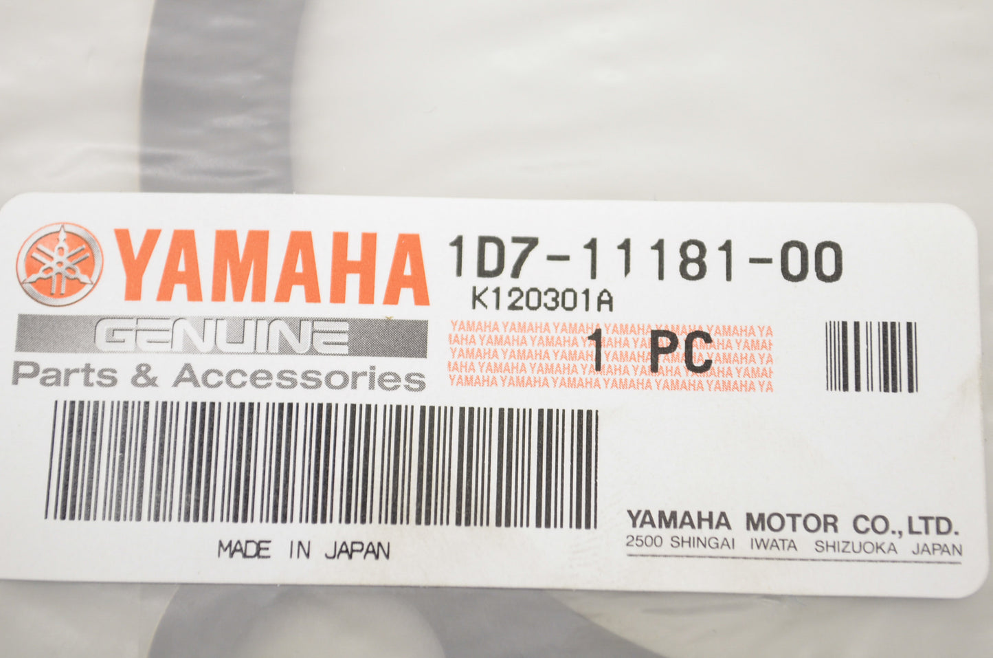 OEM Yamaha 1D7-11181-00-00 Cylinder Head Gasket NOS