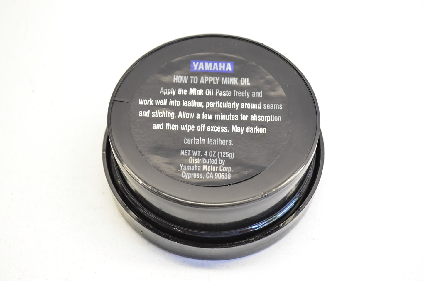 New OEM Yamaha Mink Oil Paste 4 Oz NOS