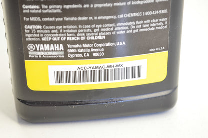New OEM Yamaha Yamalube Wash and Wax Concentrate 16 Oz NOS