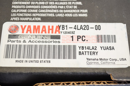 New OEM Yamaha Yuasa Battery NOS