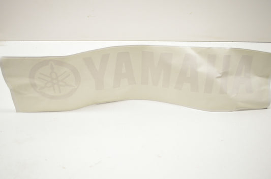 Die Cut White 20 Inch Decal NOS