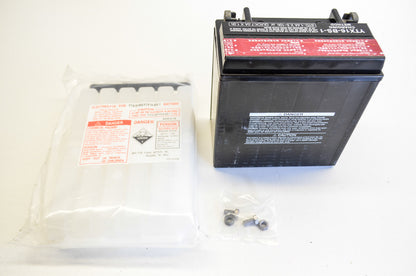 New Yuasa Maintenance Free Battery with Electrolyte Pack NOS