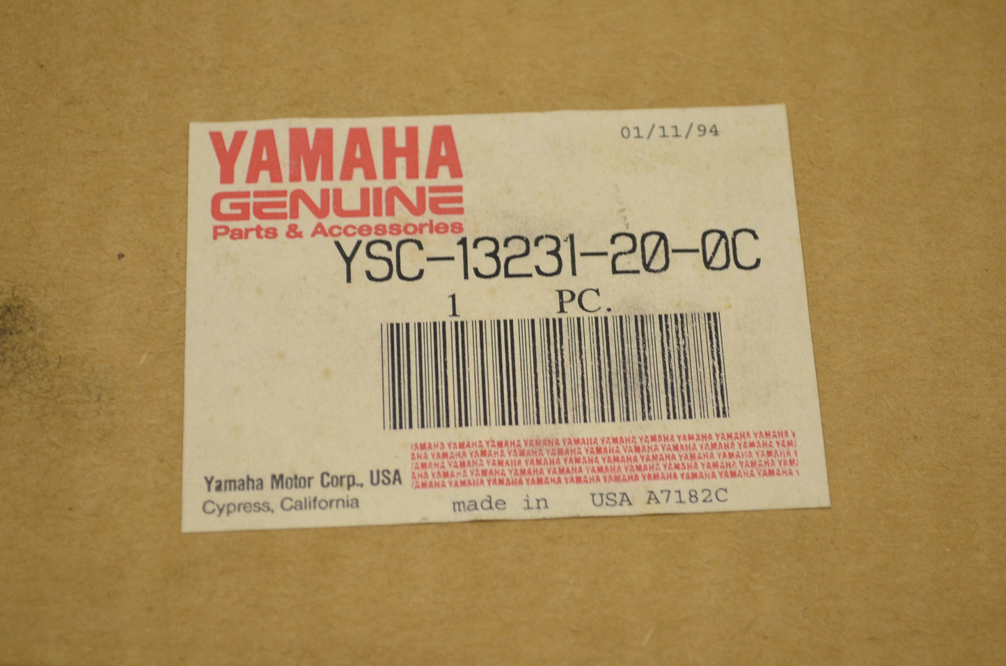 OEM Yamaha YSC-13231-20-0C Oil Filter NOS