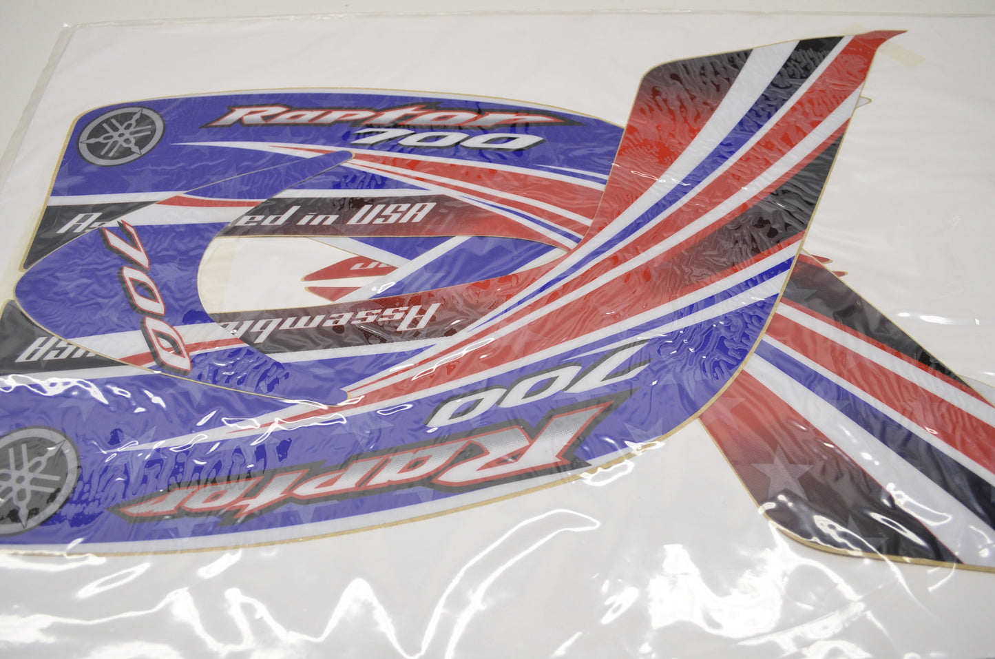 OEM Yamaha ATV-1AS25-00-04 Graphic Kit 13 Raptor 700 NOS