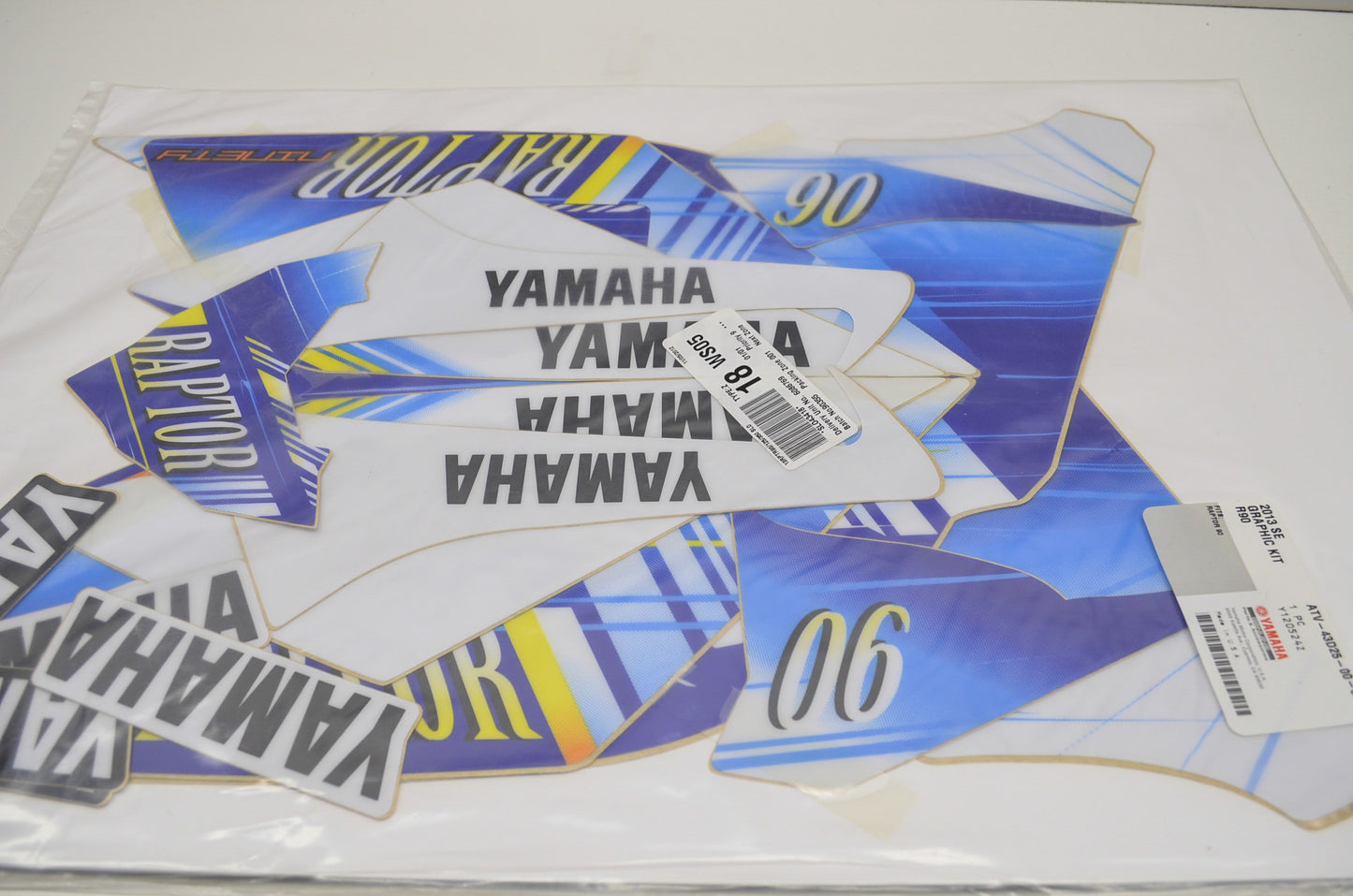 OEM Yamaha ATV-43D25-00-02 Graphics Kit 2013 NOS