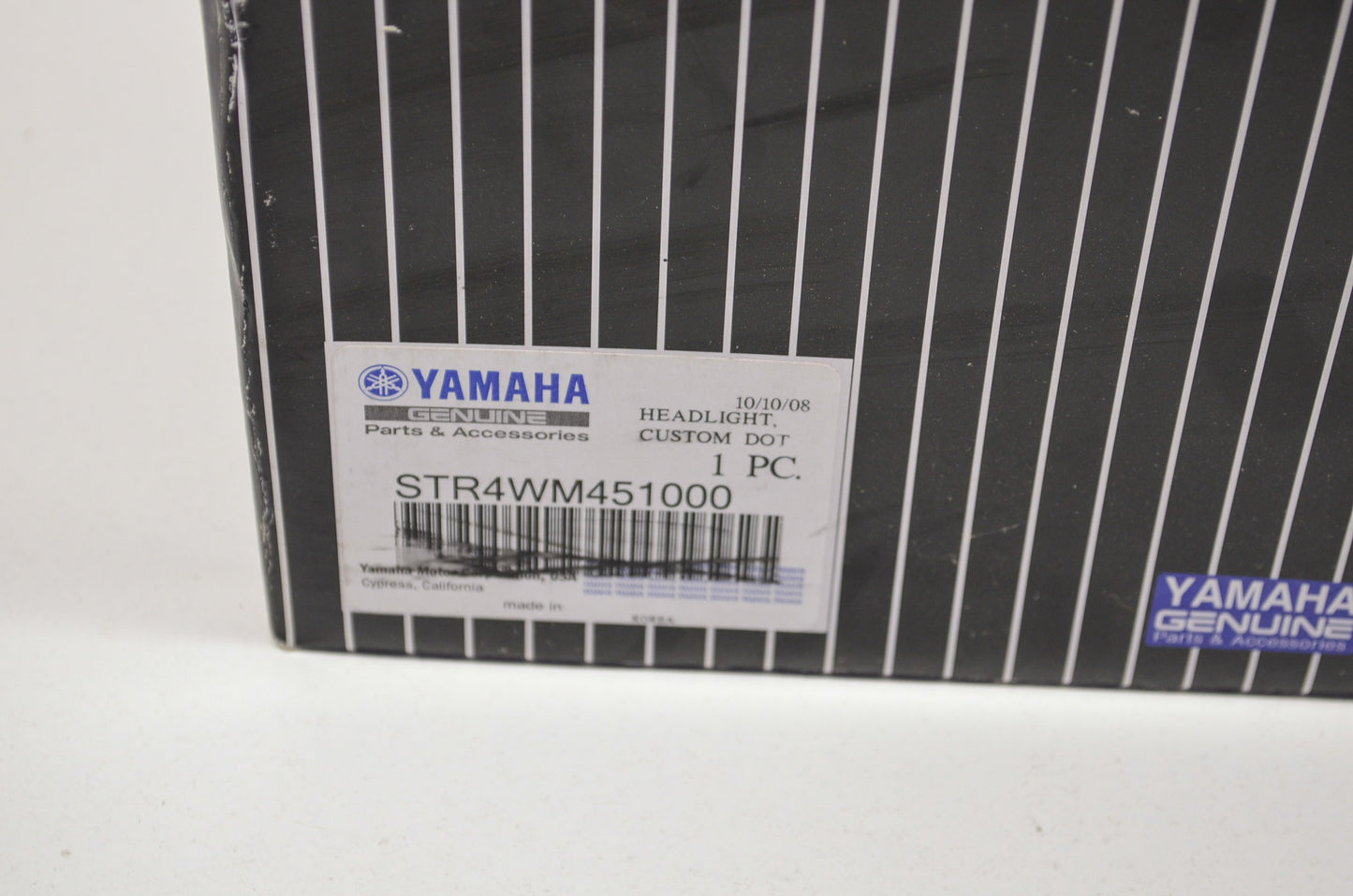 OEM Yamaha STR4WM451000 Headlight NOS
